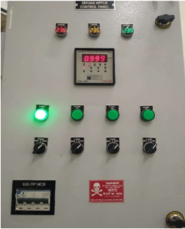 25KVAR APFCR CONTROL PANEL